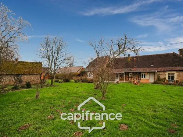 Maison bressane rénovée de plain-pied à 15 min de Louhans (71)