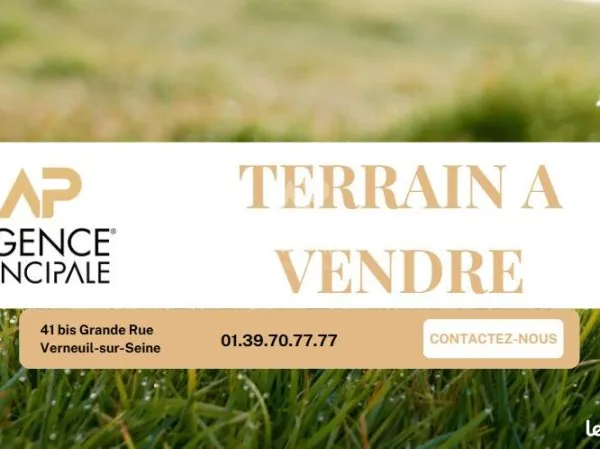 Terrain 766 m² VERNEUIL SUR SEINE
