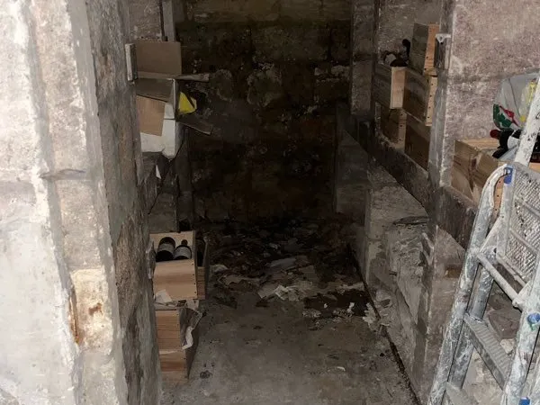 Cave pour stocker le vin