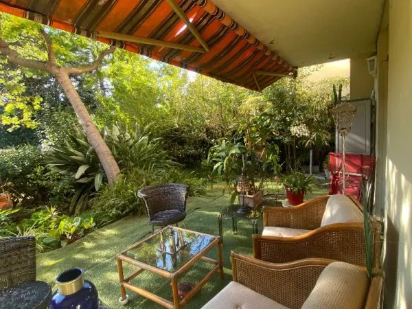 Appartement T3 avec jardin de 250 m2