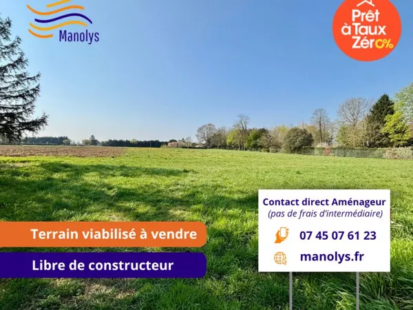 Terrain en lotissement 300 m²