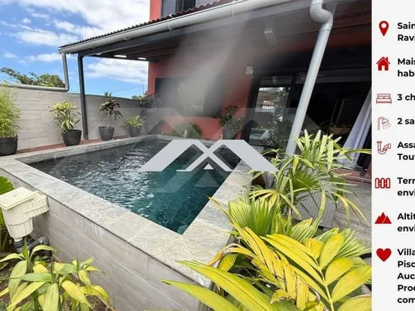 Villa F4 110 m² Saint Pierre