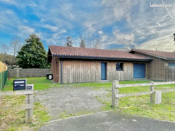 Maison bois 2 chambres