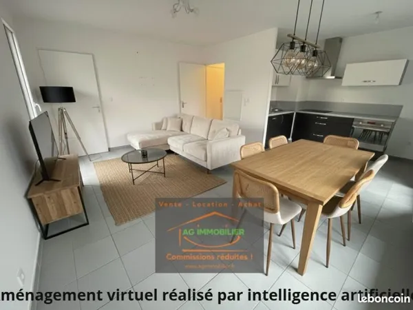Appartement 3 pièces 55 m²