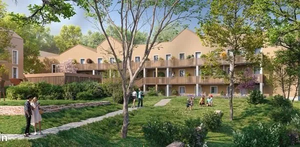 Maison - 3 pièces - LE HAMEAU DE L'AUMONERIE - Les frênes - BAT F