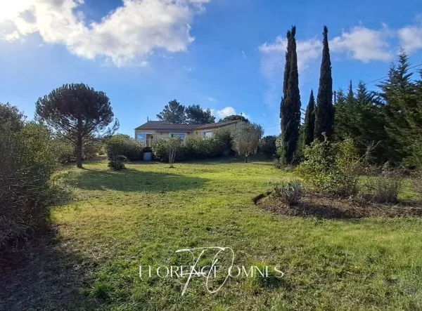 EXCLUSIVITE Pennautier - Maison de plain-pied 108 m² - 2 chambres - Cadre de verdure
