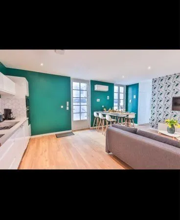 Appartement T3 rénové plein centre ville