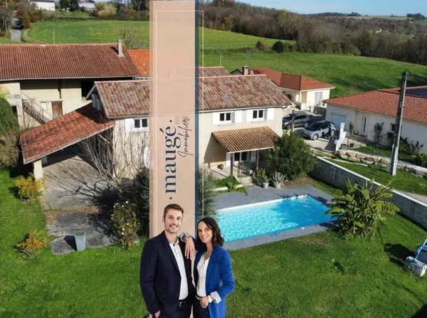 Maison - 4 Chambres - 1 Bureau - Dépendances - 2 Terrasses couvertes - Jardin - Piscine - Grand Gara