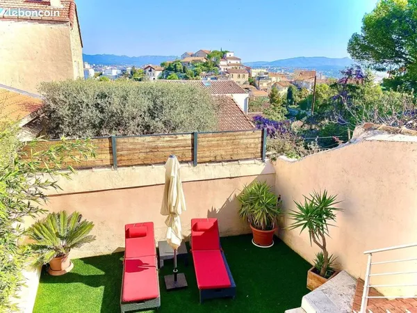 Maison 90m² Roucas Blanc - Jardin, terrasse, garage + vue ND de la Garde