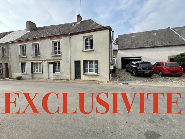 Saint-Sébastien (23) En Exclusivité, Grande maison de village avec parc, dépendances et ancien four 