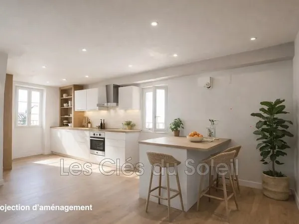 Vente appartement 3 Pièce(s)