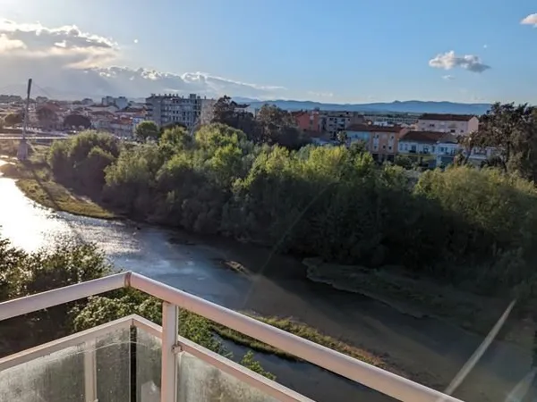 Perpignan - Espace méditerranée - T2 de 48 m² avec Balcon et Vue Dégagée