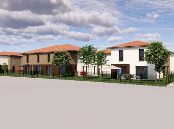 Maison neuve de 86m2 lot 11 en Brs ( bail réel solidaire) à Frans