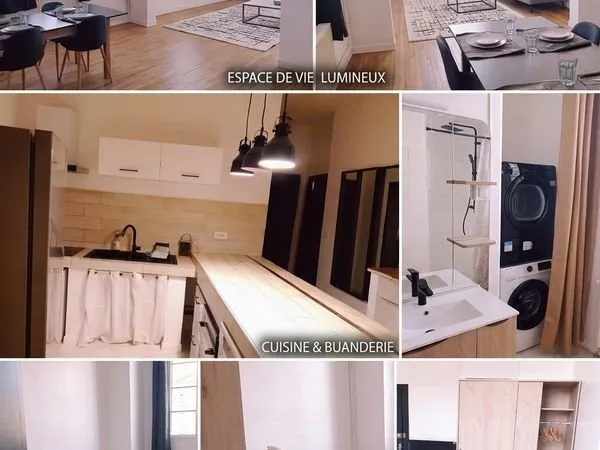 À LOUER - Proche GARE - 1 Chambre Meublée en Colocation - Centre-Ville - 395CC /mois