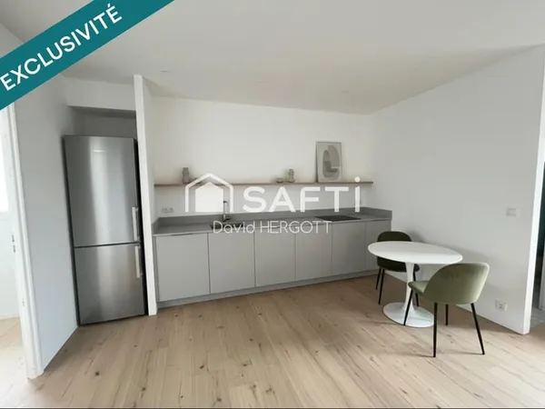 Maison 3 pièces  62 m²  Entièrement rénovée & Climatisée