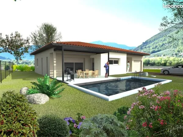 Maison 90 m² Saint Jean De Muzols