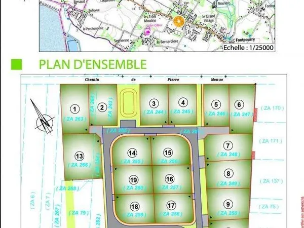 Terrain à bâtir Vente Saint-Nazaire-sur-Charente   56800€