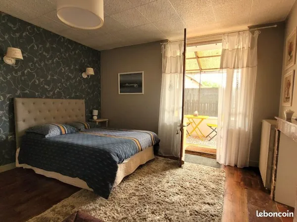 Chambre chez l'habitant avec terrasse privative