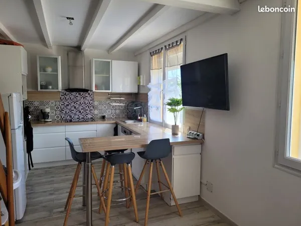 Location appartement 2 chambres bord de mer Narbonne Plage