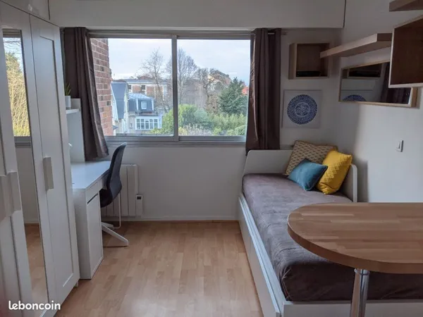 Studio meublé Parc Barbieux prox tram
