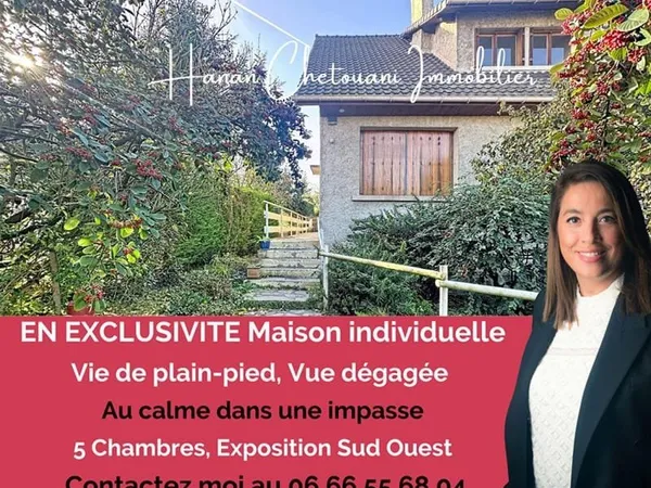 Maison familiale en impasse Calme et nature à proximité immédiate de la coulée verte!