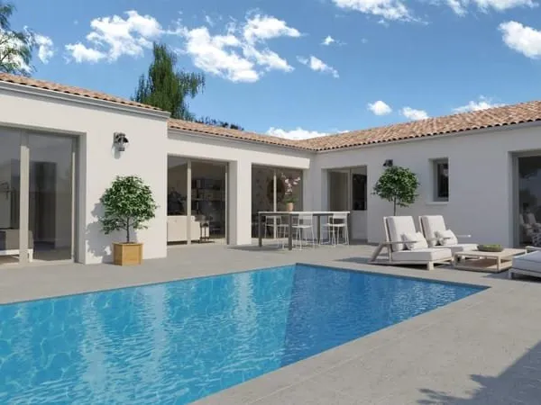 Maison - 129 m² - 5 pièces + Terrain de 400 m² à Saint Jean de Liversay