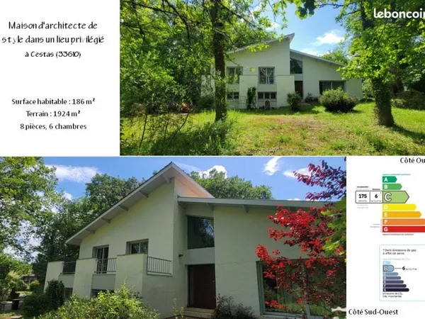 Maison familiale de style dans un lieu privilégié