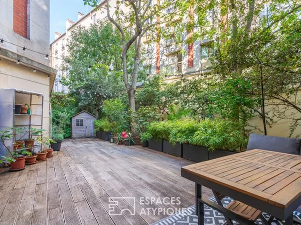 Appartement familial avec double terrasse en plein coeur de Saint-Mandé