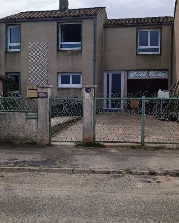 Villa T4 avec garage et jardin