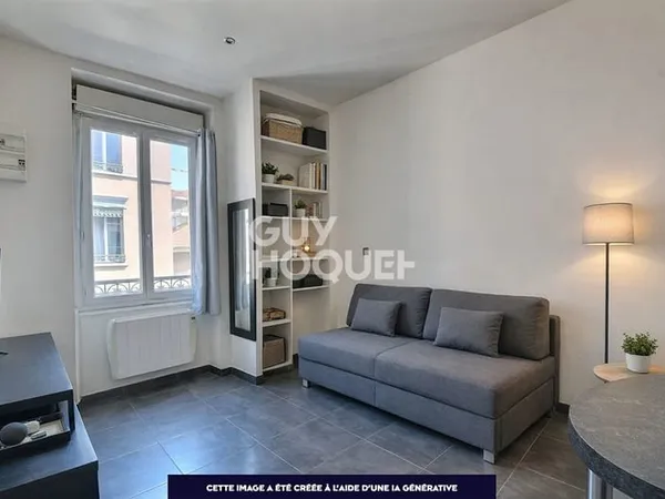 Appartement T1, Emplacement d'exception, Place Ronde, Montchat, Lyon 3ème (69003)