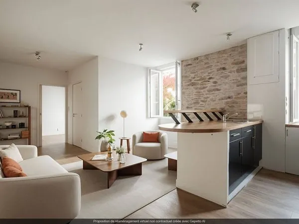 Appartement 2 pièces 41 m²