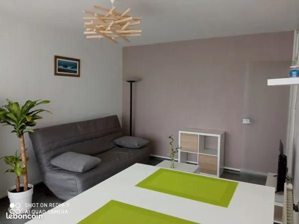 Studio meublé de 26 m²