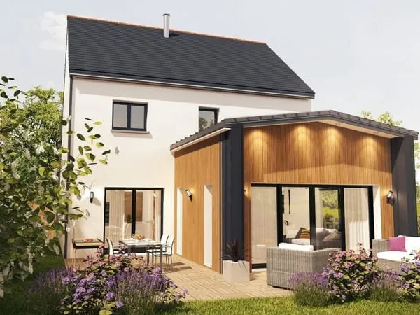 Projet de construction d'une maison 141 m² avec terrain à LA CHAPELLE-DES-FOUGERETZ (35)