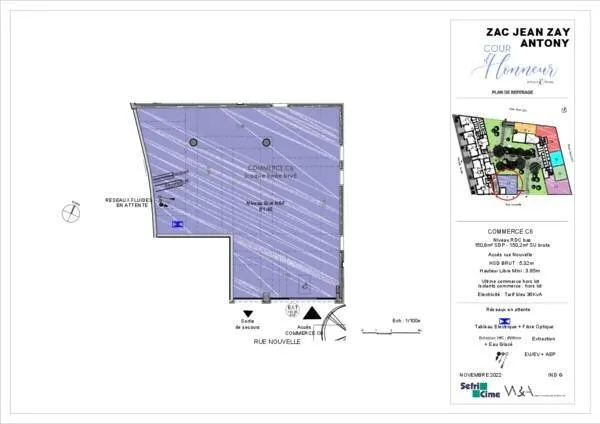 Boutique 150 m²