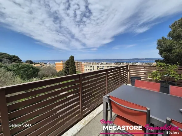 SETE - MONT SAINT CLAIR - T2 VUE SUR MER