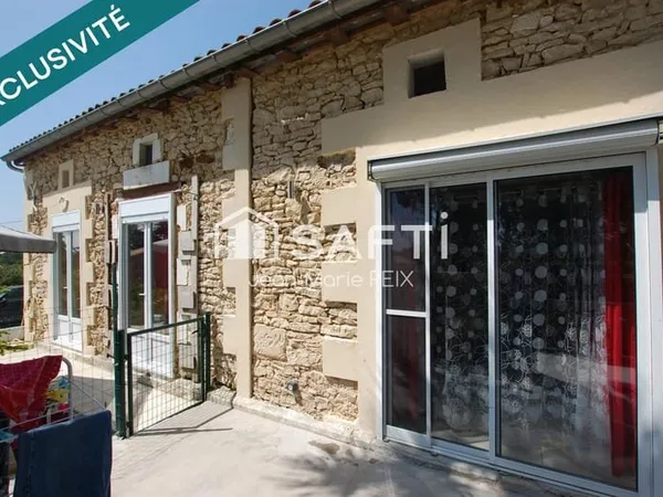Maison en pierre rénovée de 160 m² - 5 chambres - Calme et confort à 35 min de Bordeaux
