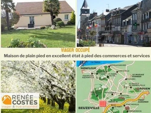 Viager occupé - F77-H79 ans - BEUZEVILLE (27210)