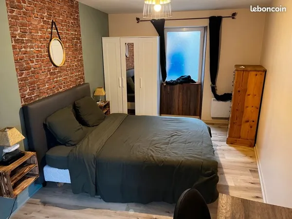 T2 Meublé, 45 m², Coutances: Quartier calme et pratique, Location meublée à l'année