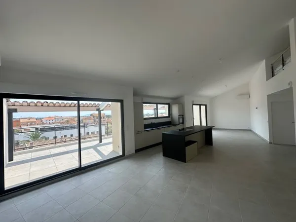 Villa sur toit duplex vue mer avec 2 parking