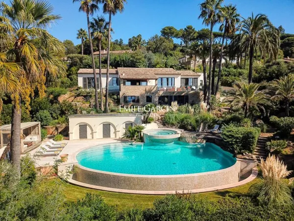 Villa à la location - Ramatuelle - Vue mer panoramique