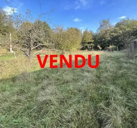 VENDU terrain constructible de 2530 m²