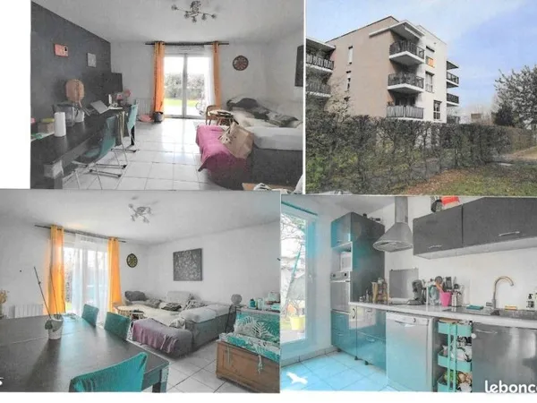 Appartement T4 rez de jardin Meyzieu