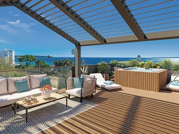 Appartement JUAN LES PINS 3 pièce(s) 116 m2 parking + place 2roues et cave