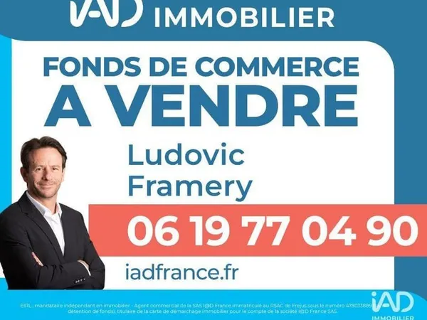 Fonds de commerce 112 m²