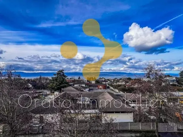 Superbe T4 attique avec grande terrasse face au lac