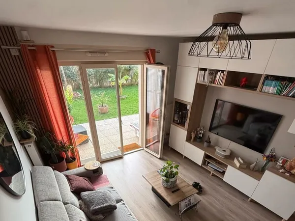 Appartement 3 pièces 60m2 avec jardin