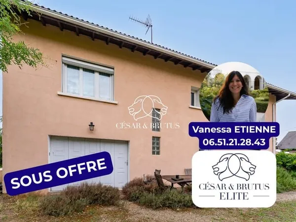 MAISON 6 PIÈCES AVEC JARDIN - PROCHE DE LYON
