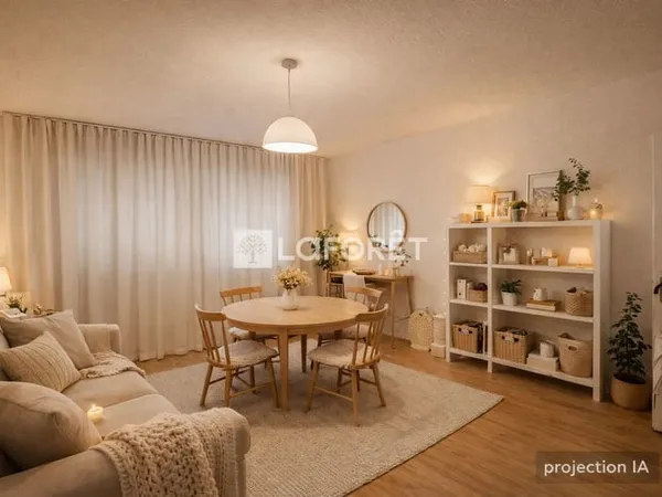 Appartement Saint-ouen-l'aumône 2 pièce(s) 50.44 m2