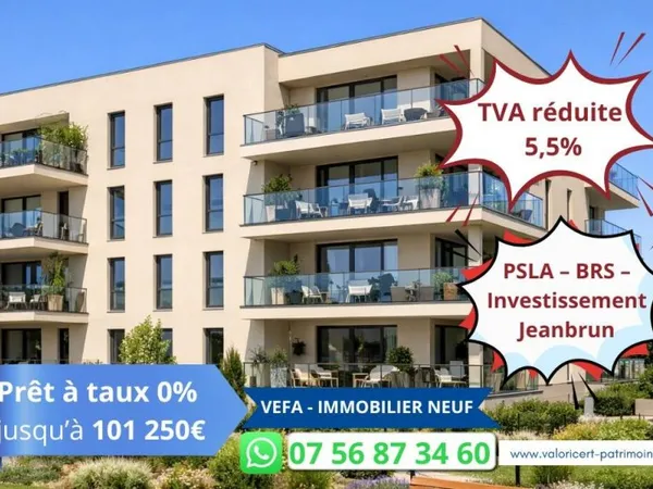 Appartement 3 pièces 65 m²