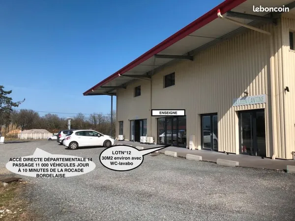 Location commerces bure